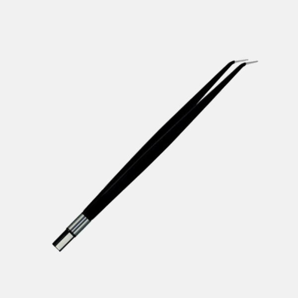 Straight (Angled Down) European Non-Stick Bipolar Forceps
