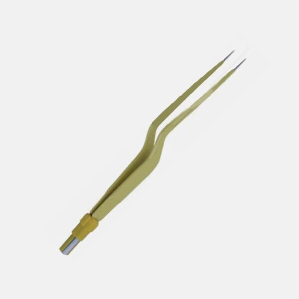 Bayonet Forceps Single Use USA 2 Pin Bipolar Forceps