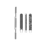 Kleinert-Kutz Rasp Double-Ended Convex - Fine & Coarse Teeth
