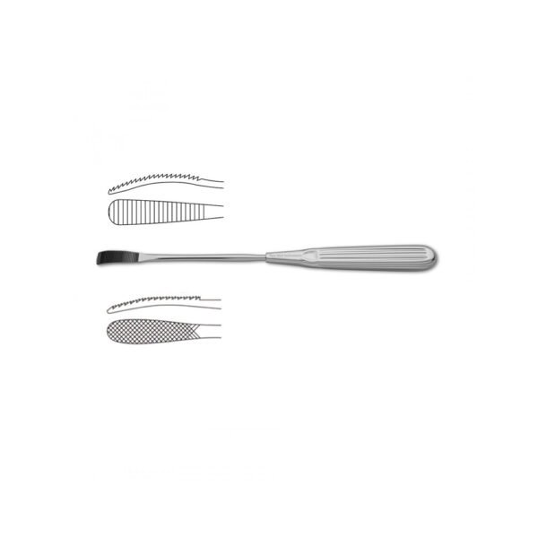 Aufricht Nasal Rasp curved