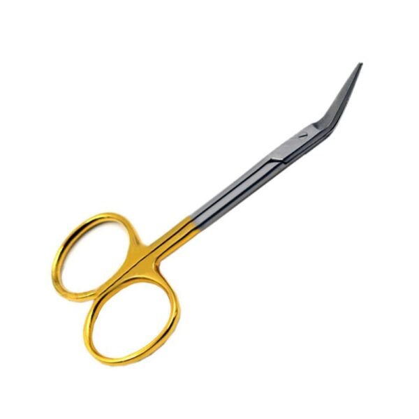 Nasal Scissor Angled Blunt Tips - Tungsten Carbide