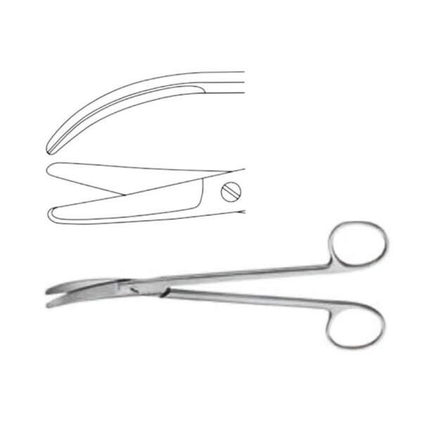 Joseph Nasal Scissors Blunt Supercut Serrated