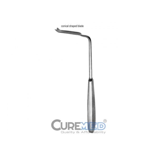 Obwegeser Mandibular Rim Retractor 20cm, Stainless Steel (Reusable)