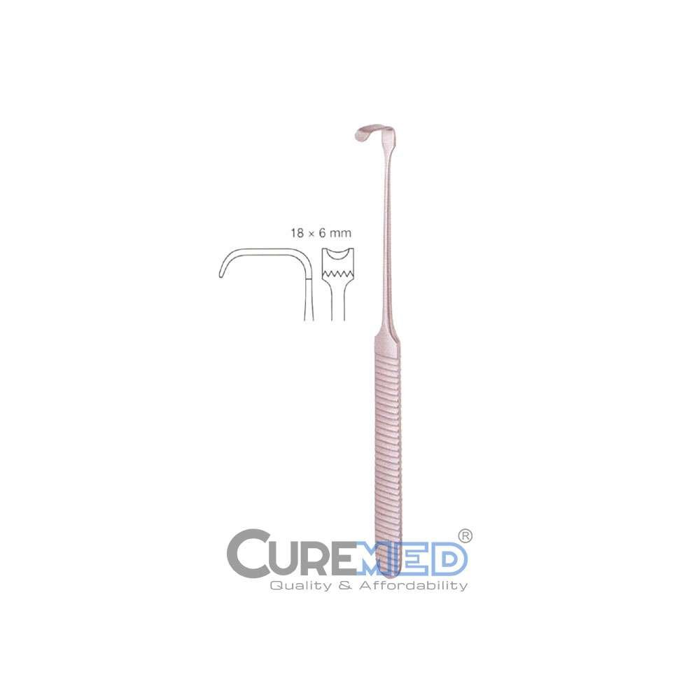 Strandell Stille Retractor, 17cm, Toothed, 6x15mm Strandell Stille Retractor, 17cm, Toothed, 6x15mm