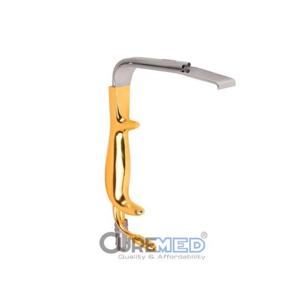 Tebbetts Fiber Optic Lighted Breast Retractor With Suction