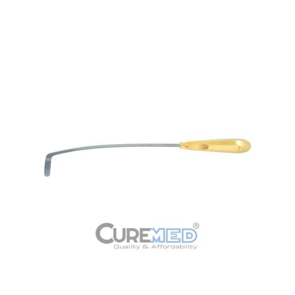 Graivier Mid-Face Dissector, Hockey Stick Shaped Dissector, 31.5cm