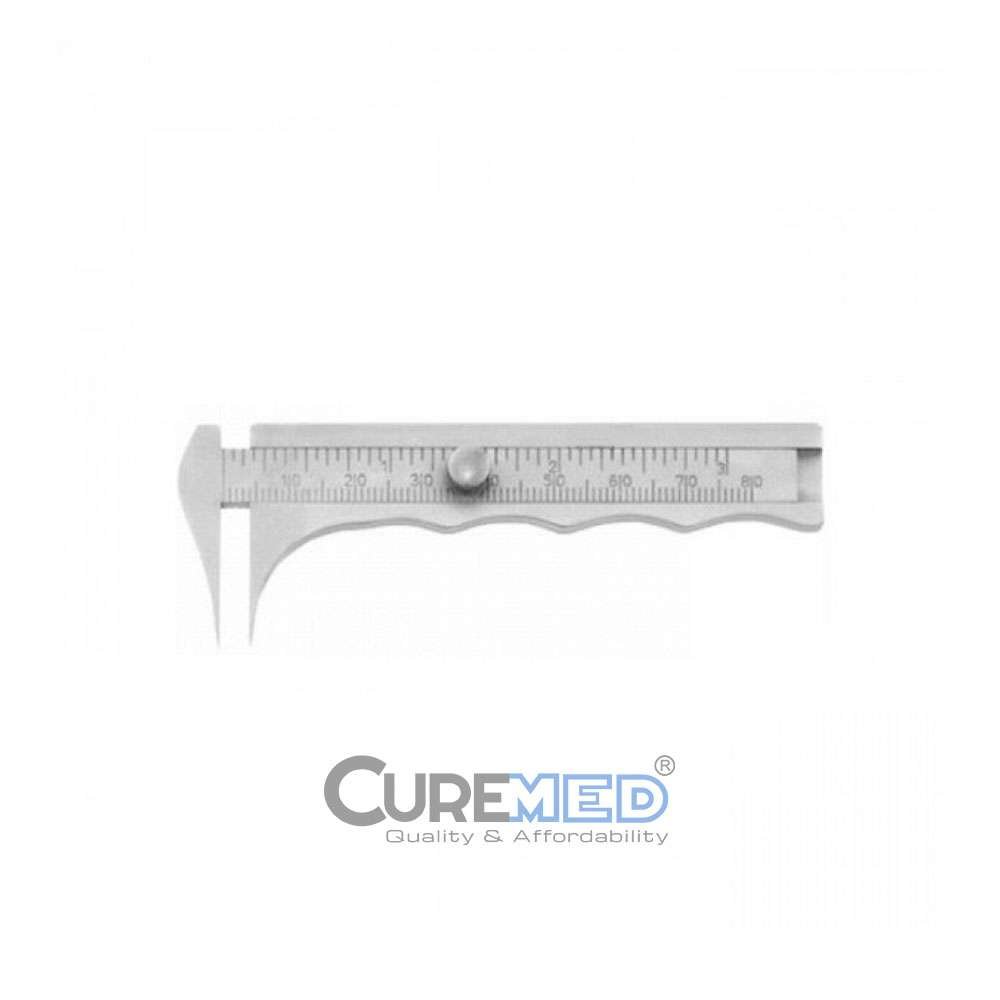 Jameson Measuring Caliper Graduated in Inches and Millimeters, Stainless Steel Jameson Measuring Caliper Graduated in Inches and Millimeters, Stainless Steel
