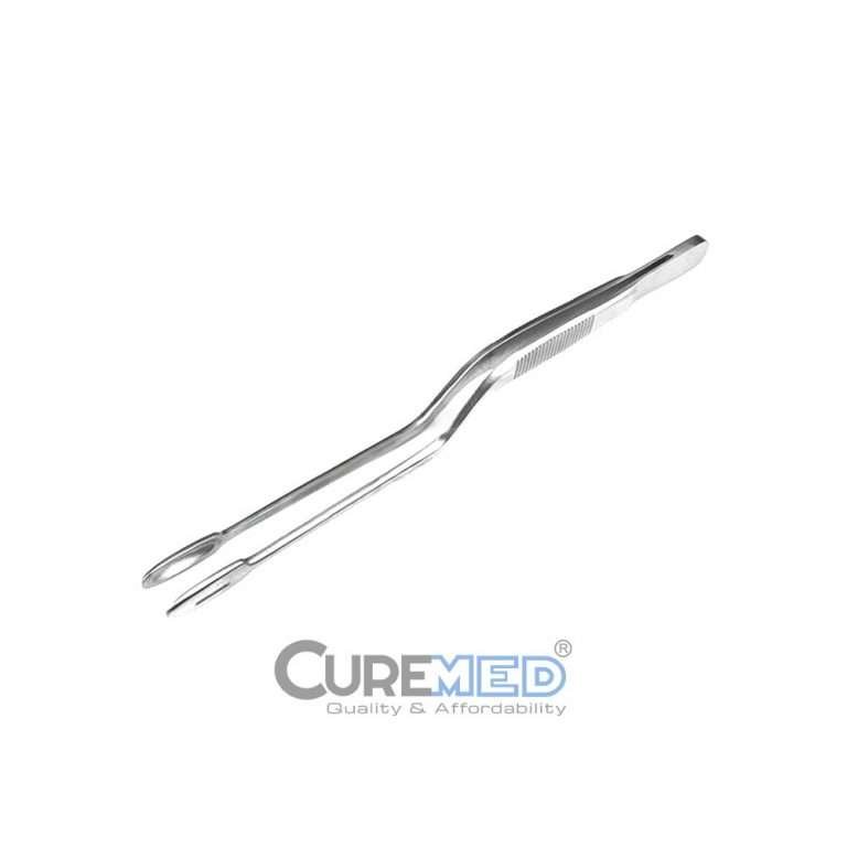 Sheen Cartilage Forceps - Oval Fenestrated Jaw, Bayonet Style