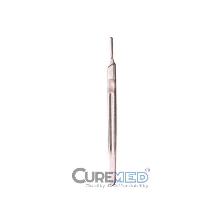 SCALPEL HANDLE #7K, SHORT, Stainless Steel