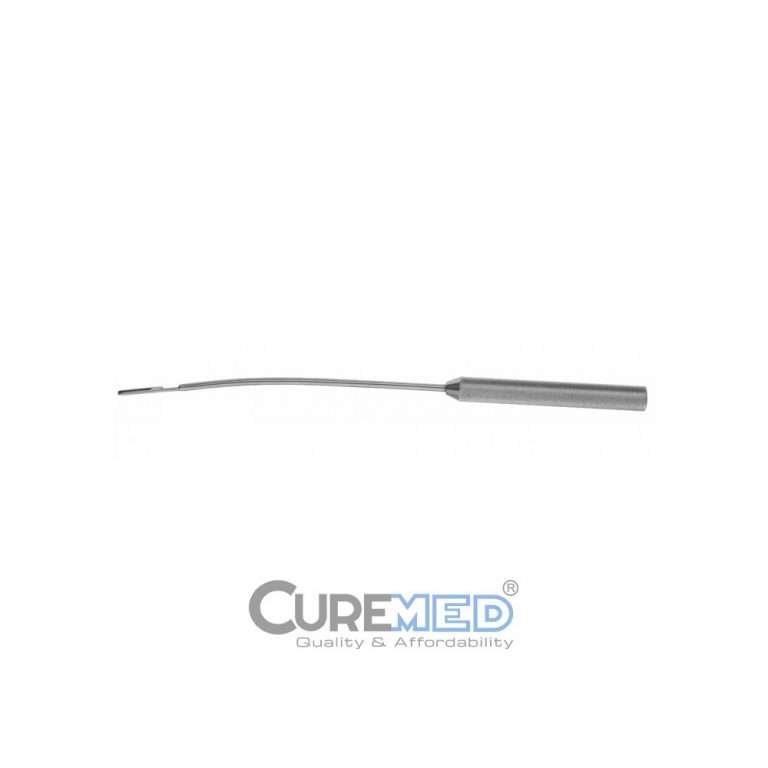 Daniel Endoscopic Forehead Knife Handle, Quarter Curved, 9'' 23 cm