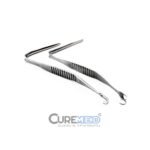 Aufricht Nasal Retractor, 13.5cm, 42X7 mm, Double Ended, Stainless Steel