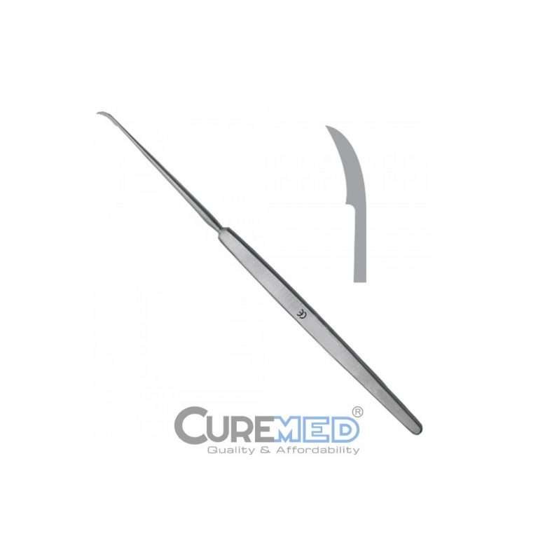 ENT Sickle Knife, Stainless Steel, 190mm Length