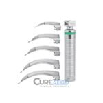 Mega Integrated Fiber Optic Laryngoscope (Set of 5 Blades)