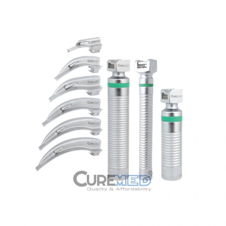 Reusable Fiber Optic Laryngoscope Macintosh (Set of 7 Blades)