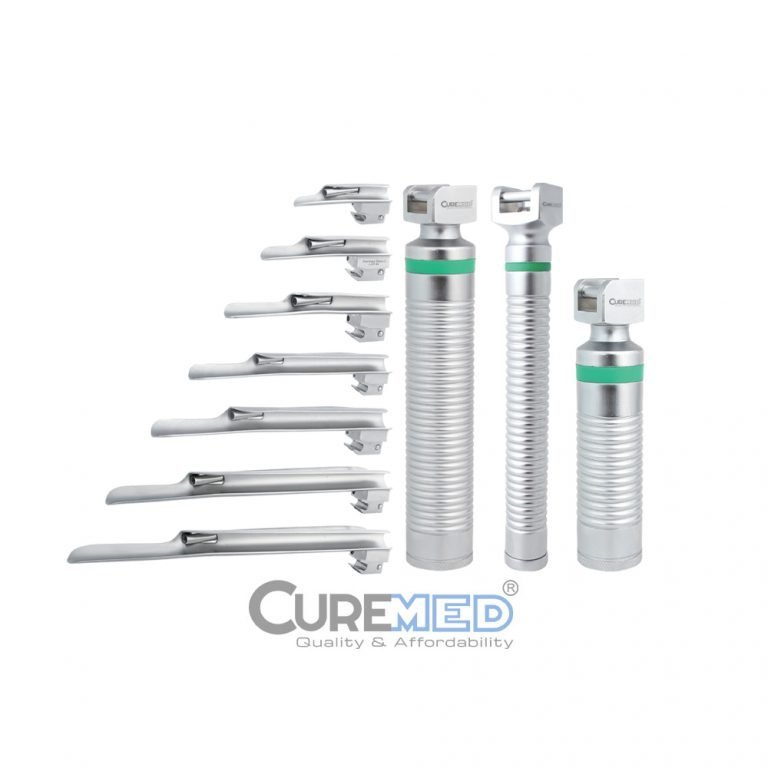 Reusable Fiber Optic Laryngoscope Miller (Set of 7 Blades)