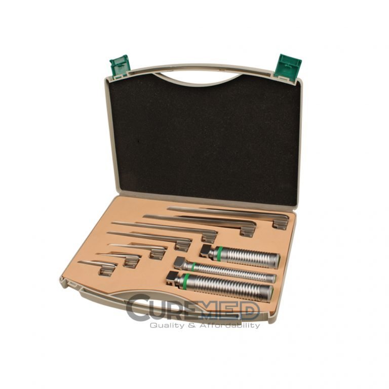 Reusable Fiber Optic Laryngoscope Miller (Set of 7 Blades)