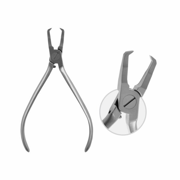 Bracket Removing Pliers With Hard Metal Inserts 12.5cm