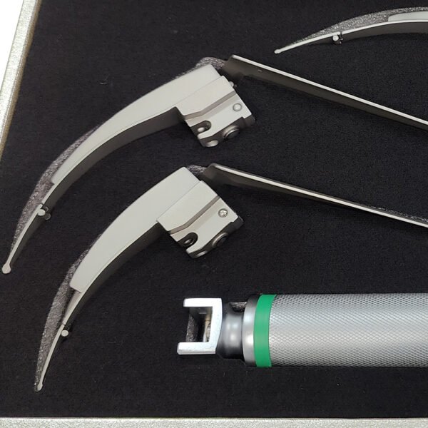 Conventional Curved Laryngoscope Set