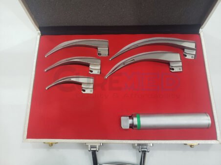 Fiber Optic Laryngoscope Set