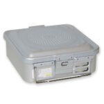 CONTAINER WITH FILTER small h 100 mm grey