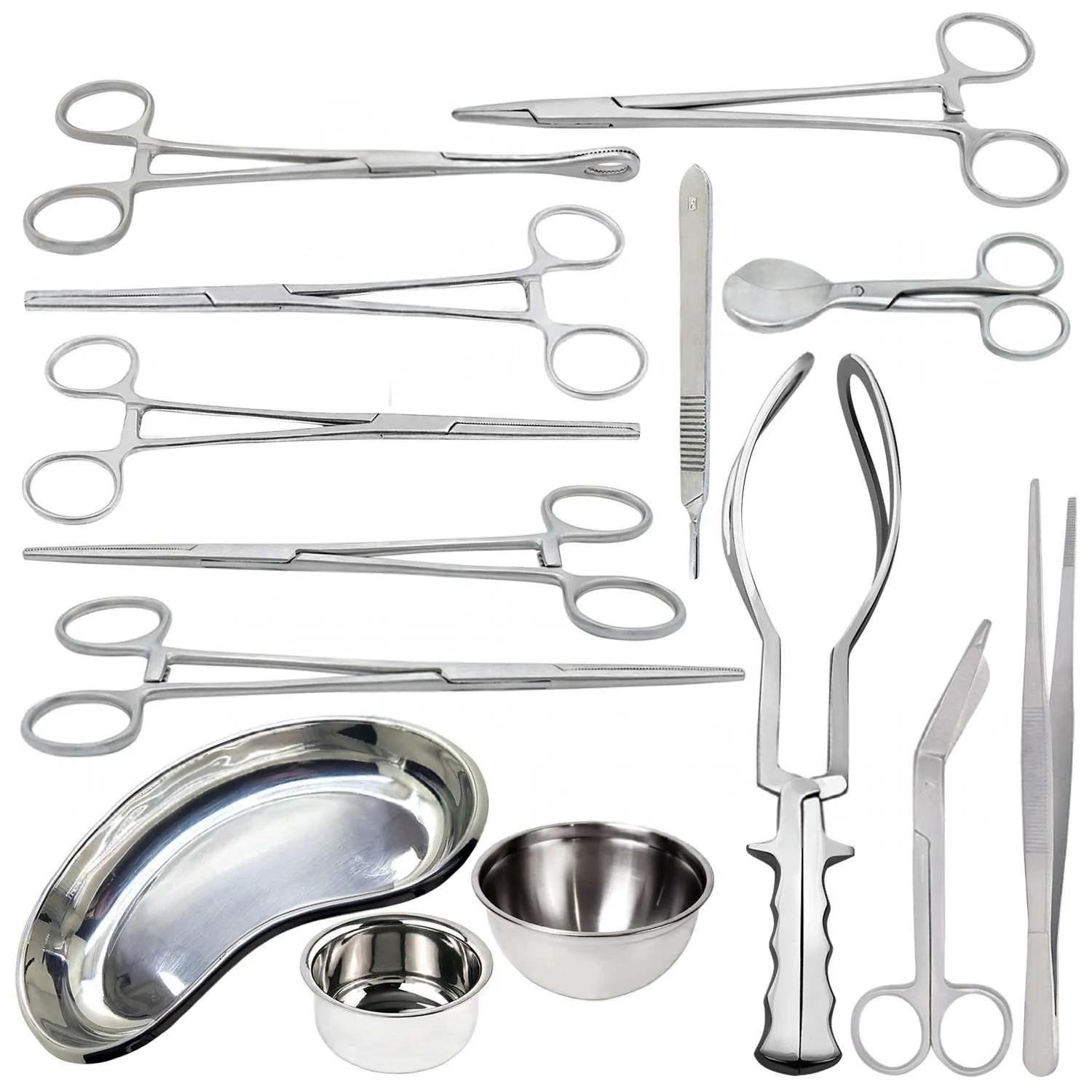 16 Pcs Basic Delivery Set – Gynecology Surgical Instruments 16 Pcs Basic Delivery Set – Gynecology Surgical Instruments